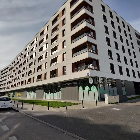 Uroczy Apartament Z Miejscem Na Auto W Garażu